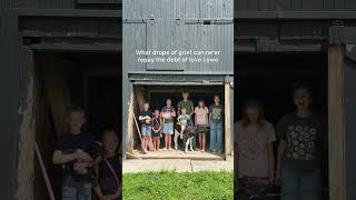 "At The Cross" #gambrel #choir #acapella #barn #family#farm #farmlife #singing#singer#familysinging