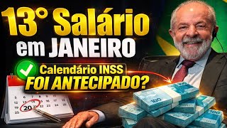 🟢 Saiu no INSS: 1° Parcela do 13° SALÁRIO CONFIRMADO pra JANEIRO de 2026?