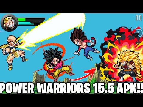 RECUP!! Power Warriors 15.5 APK!! TODOS PERSONAGENS, INICIO DE TODOS TEASER !! PARTE 2