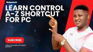learn control A-Z shortcut for pc screenshot 3