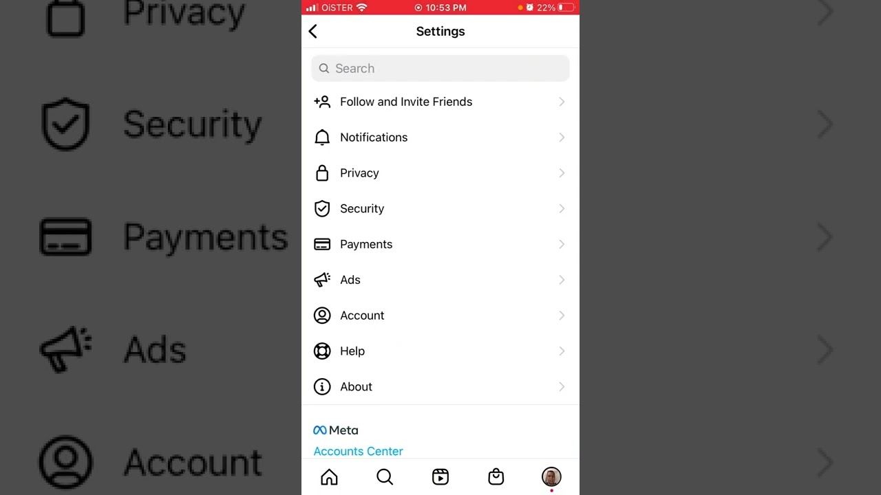How to deactivate or delete Instagram account in the app?