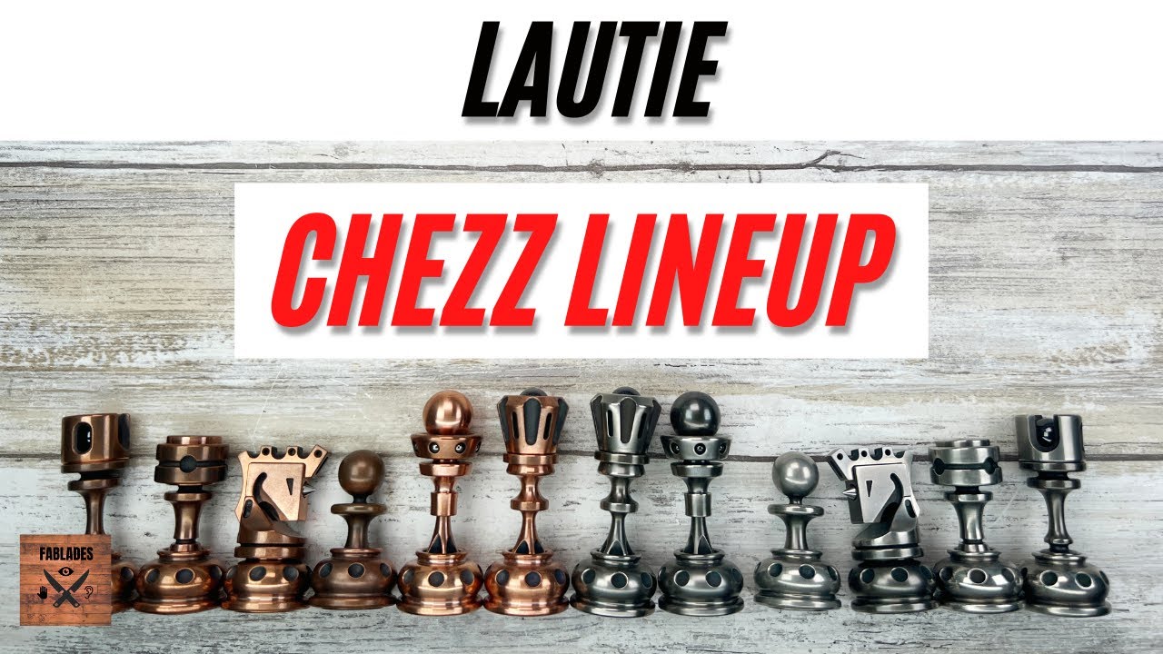 Lautie Chezz Spinner Full Lineup Fidget Toy. Fablades Full Review