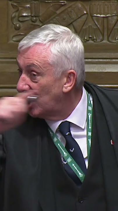 Angry Speaker asks Conservative MP to leave PMQs