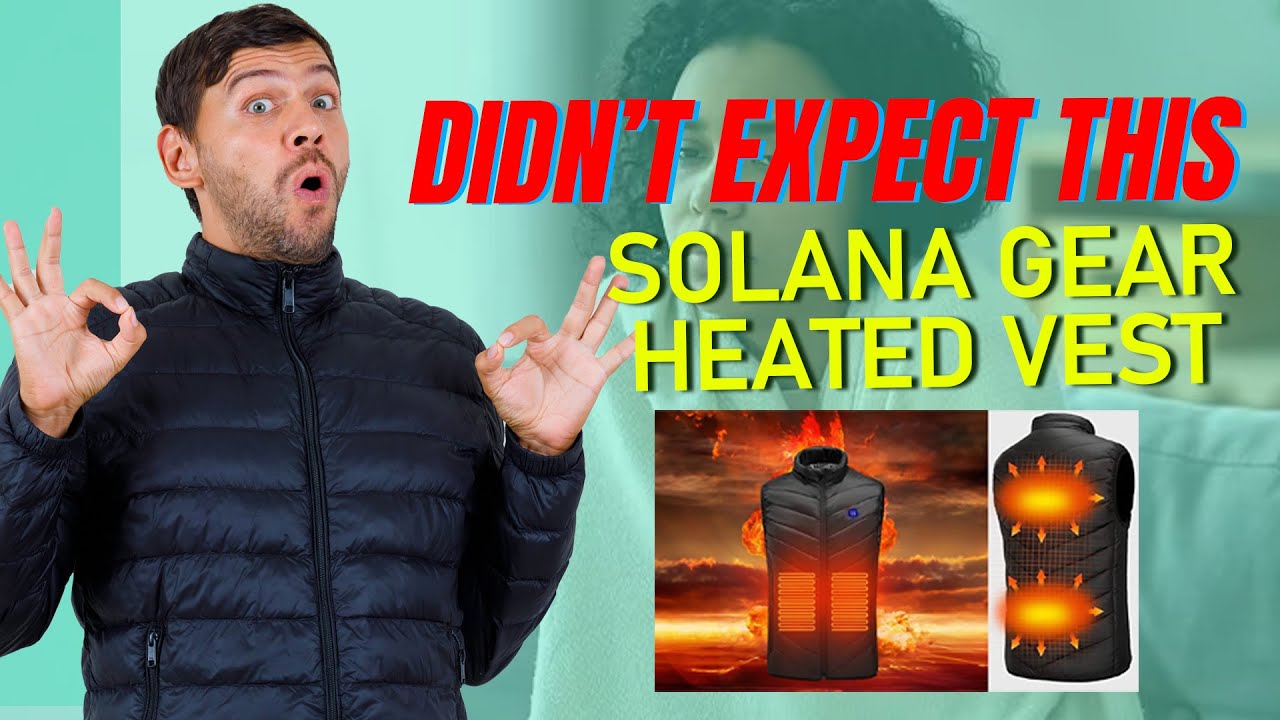 🏔️ Solana Gear Heated Vest (SCAM OR REAL) Battery Life and Comfort Test Results