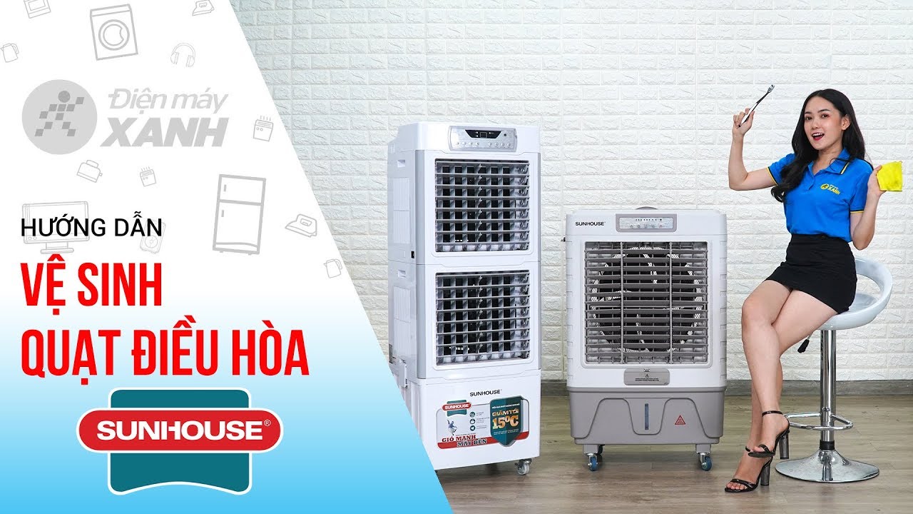 Cách vệ sinh quạt điều hòa • Điện máy XANH - Mẹo Công Nghệ