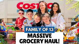 MASSIVE $1,100 Costco Grocery Haul | Weekly Stock-Up for Our Military Family of 13