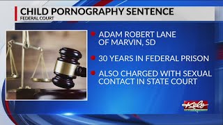 Man sentenced to 30 years for producing child porn
