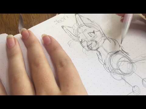 Video: How To Draw A Cat And A Human