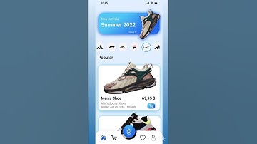 Shoe store app design 2022 |  using adobe xd. #uidesign#uxdesign#adobexd#figma#appdesign
