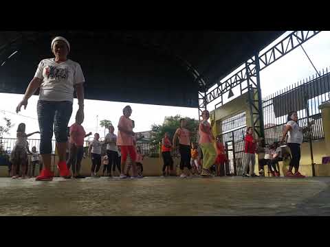 Zumba gold at coloxia 11 dancing in the street