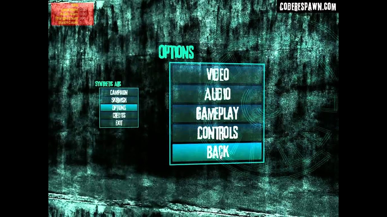 Synthetic Arc - 3D Menu System