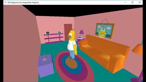 Os Simpsons (CG - OpenGL)