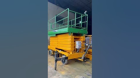 Scissor Lift Demo Part 1 | JOIST Material Handling