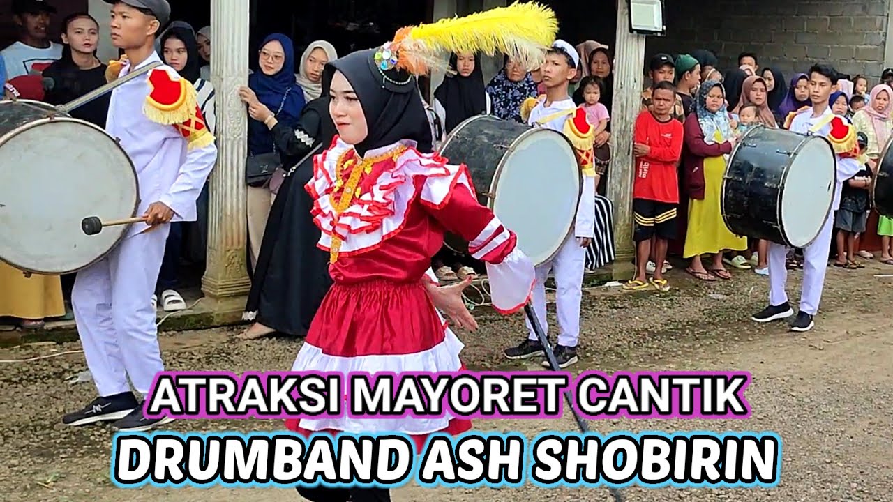 ATRAKSI DRUMBAND ASH SHOBIRIN 🔴 Live Sumber Anyar - Maesan