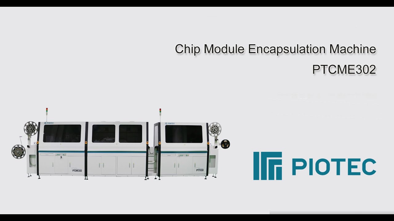 Chip Module Encapsulation Machine PTCME302 - YouTube