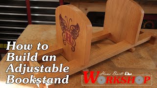 How to build an adjustable book stand