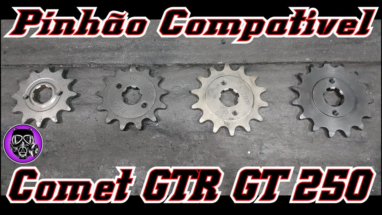 PINHÃO COMPATIVEL COMET 250 GTR GT MIRAGE (GV 250 HYOSUNG) MMG - SA 54