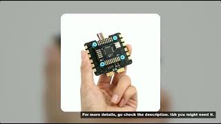 SoloGood 8S F722 100A Stack ICM42688P 4in1 ESC 30.5X30.5mm 3-8S Support 2 Cameras RC Parts