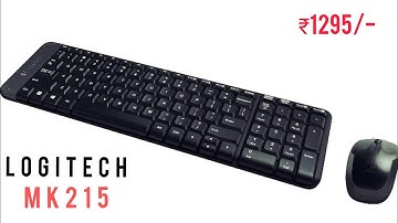 Logitech MK215 Wireless Keyboard and Mouse Combo