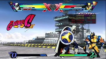 UMvC3: Taskmaster standing throw confirm with Sentinel assist