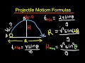 Projectile Motion, deriving equations and basic concepts | Physics