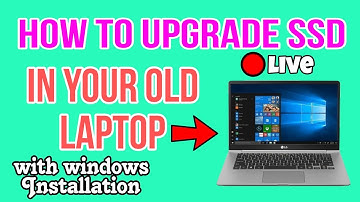 How to upgrade ssd in your old laptop? purane laptop me ssd kaise change karen - SumitrcsTech