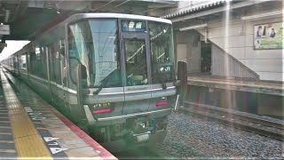 JR貨物 EF210-117号機 ホイッスル 貨物列車 JR西日本 223系2000番台 W35編成 普通 米原行き 膳所駅 南草津駅 20220610