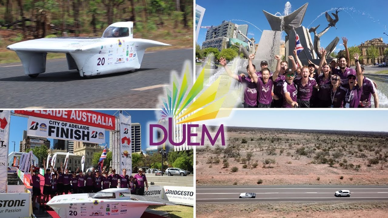 DUEM World Solar Challenge 2017 | Race Highlights