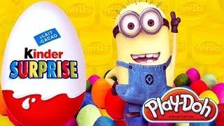 Play-Doh Surprise Eggs Disney Princess Hello Kitty Spongebob Masha I Medved Frozen