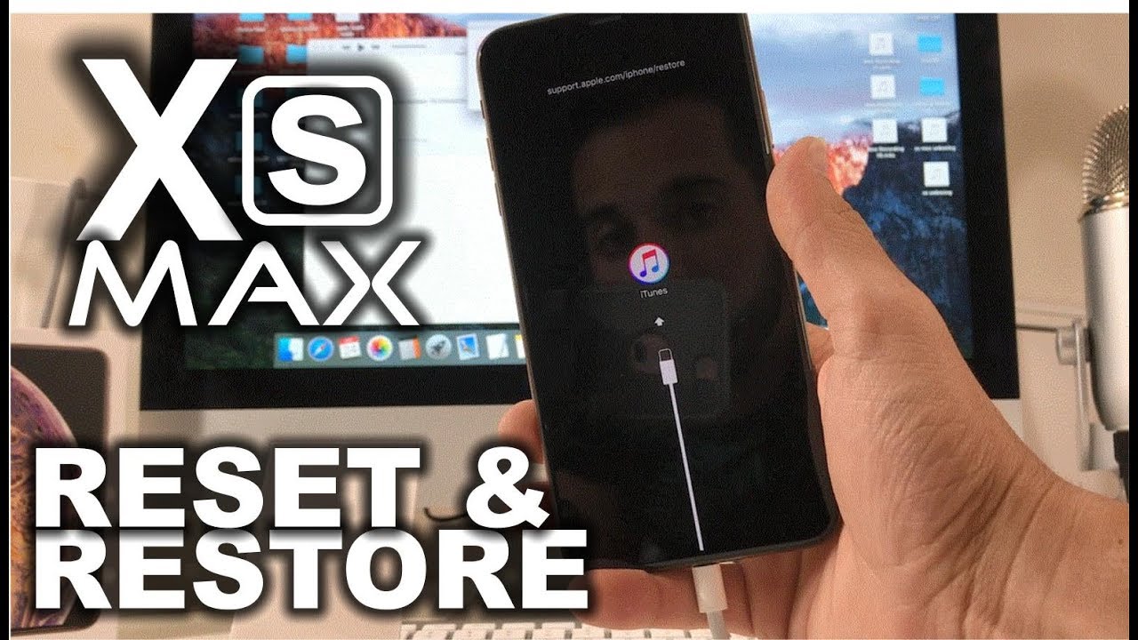 How To Reset & Restore your Apple iPhone XS Max -... - youtube