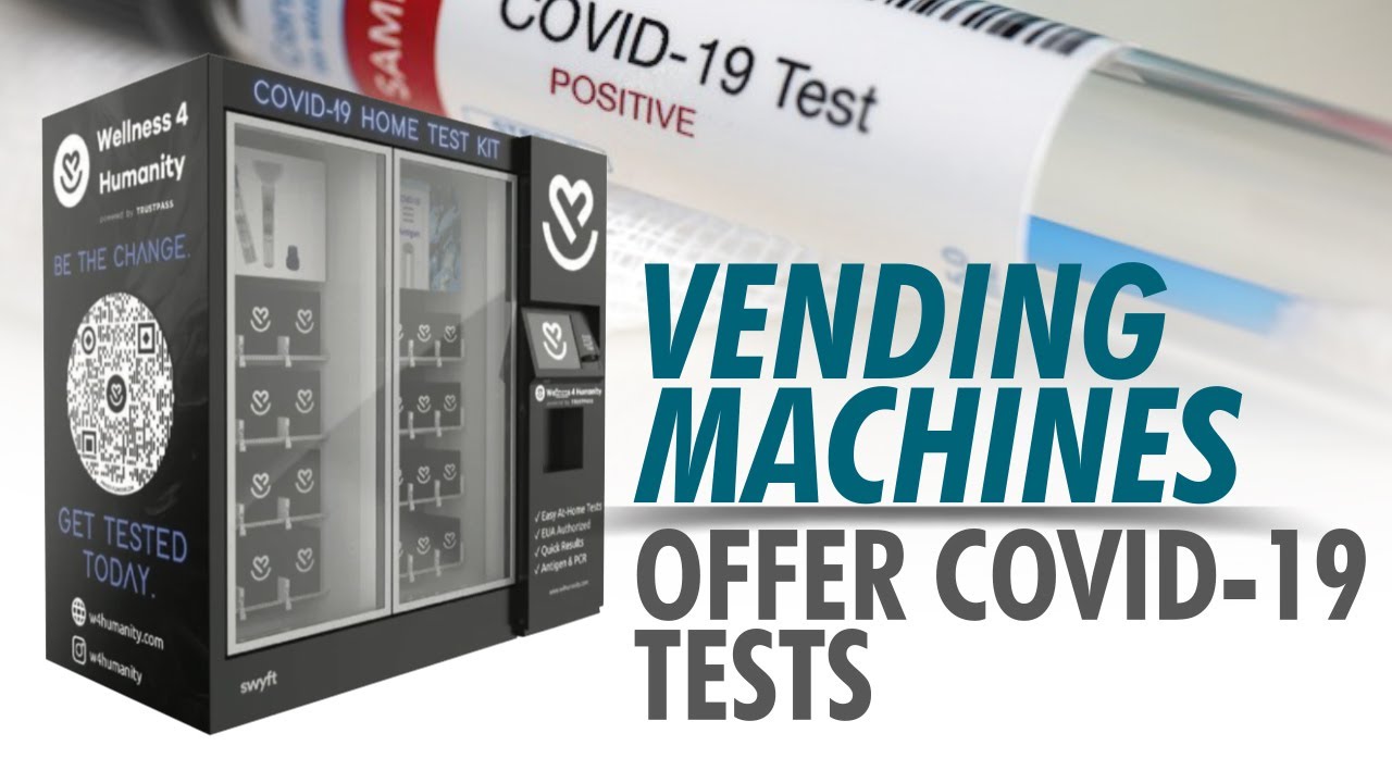 Vending machine to offer COVID-19 tests to public | COVID-19 home test kits | WION
