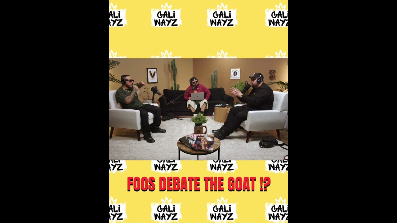 FOOS DEBATE THE GOAT !?