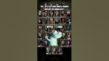 Reptile Fans - #Lizard #Meme #MortalKombat