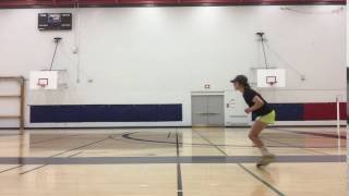 5m Side Shuffle to Sprint