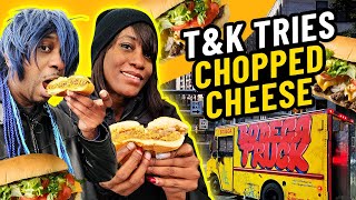 The Bodega Truck Review | New York's Infamous Chopped Cheese (Astoria Queens)  -T&K Tries it-