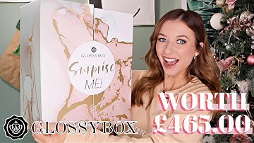 GLOSSYBOX BEAUTY ADVENT CALENDAR 2021 /*HUGE EXCLUSIVE!!* Incredible Advent Calendar