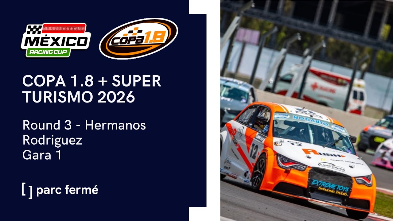 Mexico Racing Cup 2026 – Copa 1.8  | Round 3: Hermanos Rodriguez – Gara 2