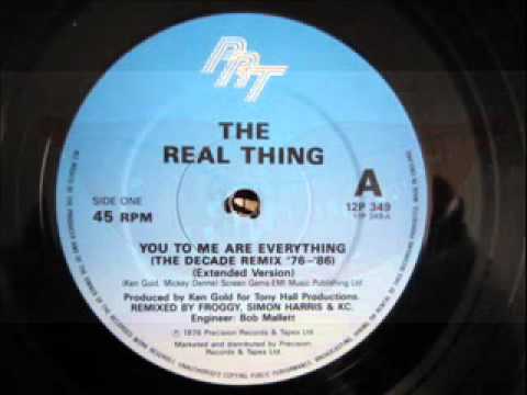The Real Thing - You To Me Are Everything The Decade Remix 76 86 - YouTube