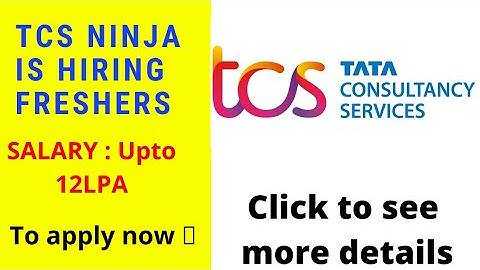 TCS Ninja Hiring 2022 Batch | tcs hiring freshers | free NQT