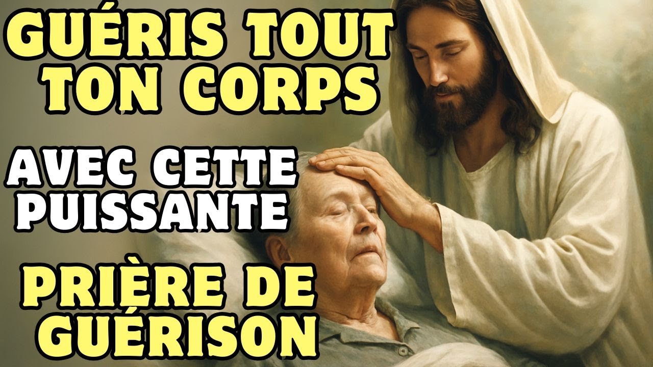 Guéris tout ton corps avec cette puissante prière de guérison.