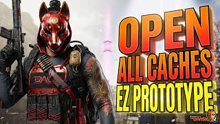 EASY PROTOTYPE DROPS| New Targeted Loot Feature | Open All Caches | Division 2