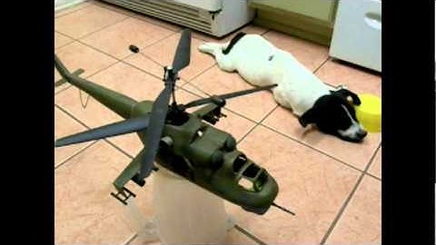 Blade CX3 / mil mi 24 hind scratch built