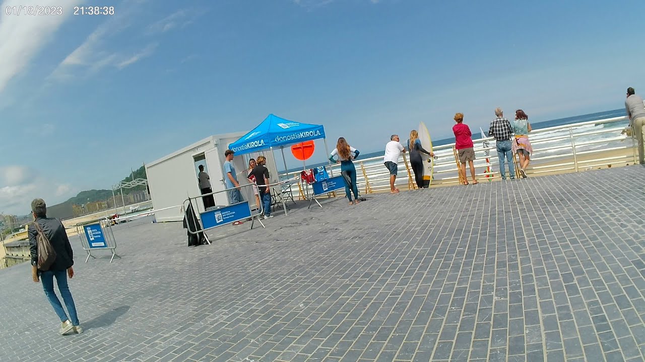 DONOSTIA - ZURRIOLAKO HONDARTZA  - CAMPEONATO SURF FEMENINO - EL MURO 