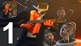 Skibidi War Toilets Attack - Gameplay Walkthrough Part 1 Tutorial Camera Man VS Skibidi Toilet screenshot 4