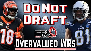 Do NOT Draft These WRs - Worst Draft Picks | 2019 Fantasy Football
