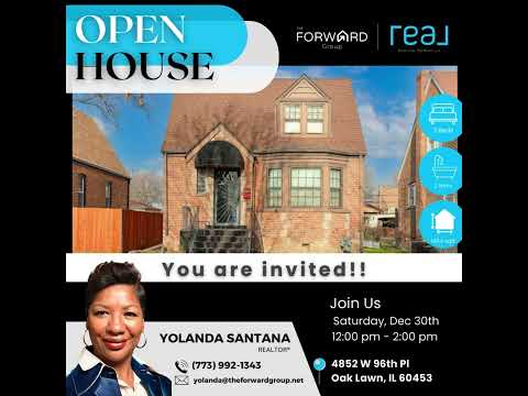 4852 W 96TH PL, Oak Lawn, IL home video tour