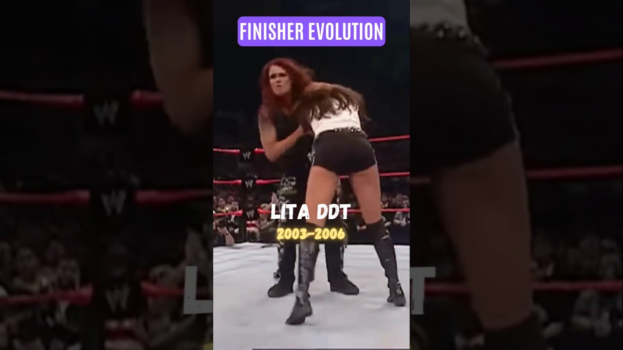 Every FINISHER of Lita ! 