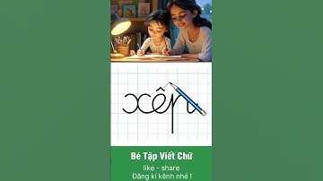 Tập viết chữ xếp - lớp cô trà #hocvietchu #chữcái #tapdoc #tapviet #bangchucai #vietchu #hocvan