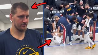 Nikola Jokic Reacts To Peyton Watson Missing Game Winning Shot Against Cooper Flagg & Mavericks