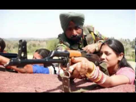 Indian Army Female commandoes full Action - YouTube